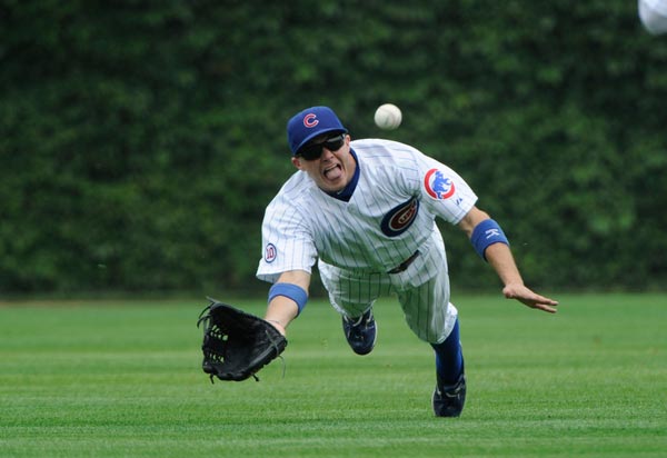 Chicago Cubs center fielder Tony Campana