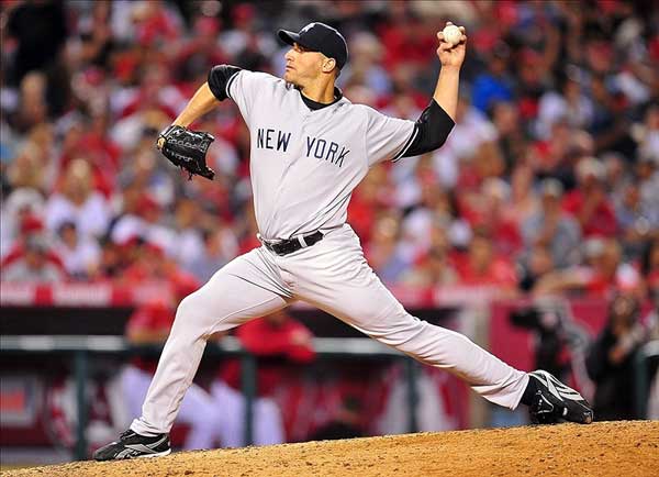 New York Yankees starting pitcher Andy Pettitte