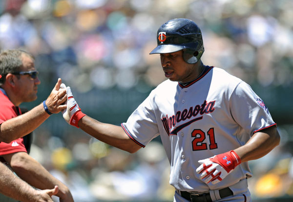 Twins outfielder Delmon Young